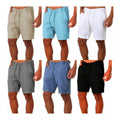 Bermuda Masculina Em Linho Canasvieiras