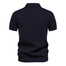 Camisa Polo Masculina em Malha Texturizada Boston