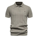 Camisa Polo Masculina em Malha Texturizada Miami