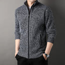 Cardigan Masculino Casual de Malha Estocolmo