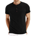 Camiseta Masculina Gola Henley Ubatuba
