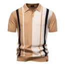 Camisa Polo Masculina de Malha Listrada Sydney