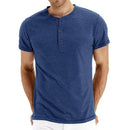 Camiseta Masculina Gola Henley Ubatuba