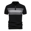 Camisa Polo Masculina em Malha Texturizada Boston