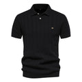 Camisa Polo Masculina em Malha Texturizada Miami