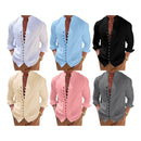 Camisa Masculina em Linho Retrô Garopaba