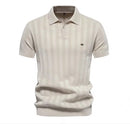 Camisa Polo Masculina em Malha Texturizada Miami