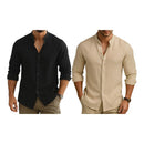 Camisa Masculina em Linho Jurerê